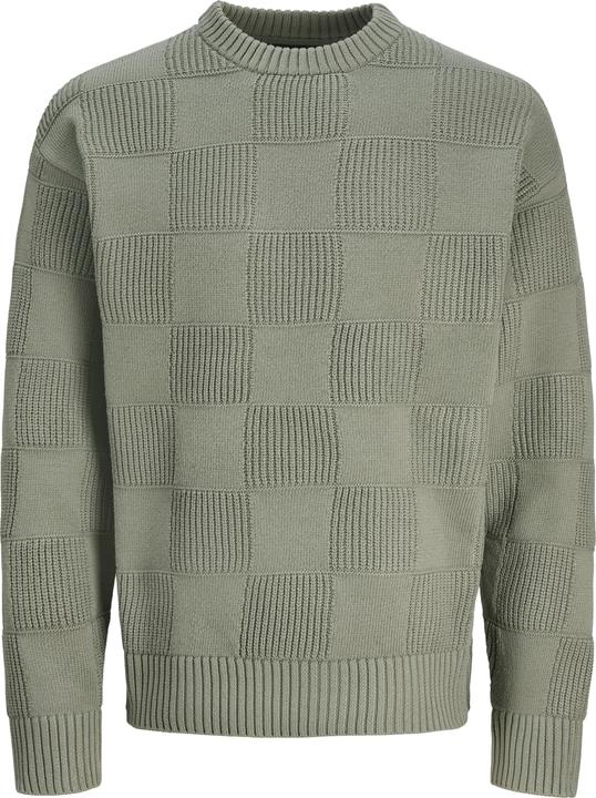 Actual product image Jack & Jones Checked knitted jumper Knitted jumper (XS)
