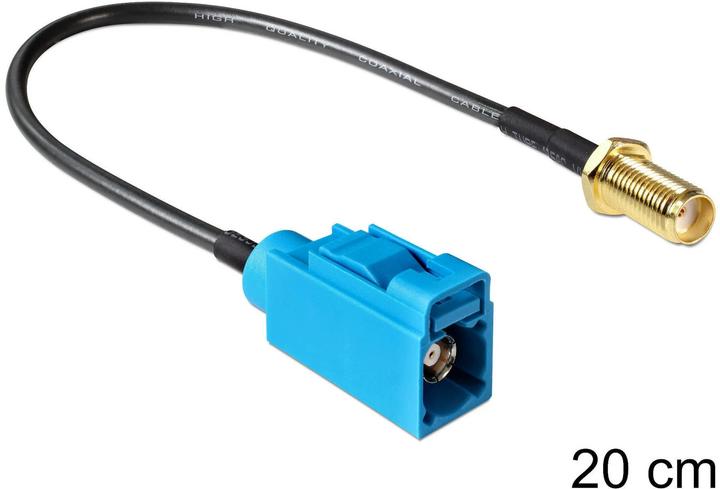 Produktbild Delock HF-Antennenkabel RG-174, 20cm