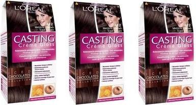 Image du produit L'Oréal Paris Crème Gloss Cream coloring No.554 Fiery Chocolate (554 Fiery Chocolate)