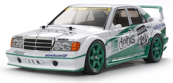Produktbild Tamiya Mercedes Benz 190E debis Zakspeed TT-01E (Kit)