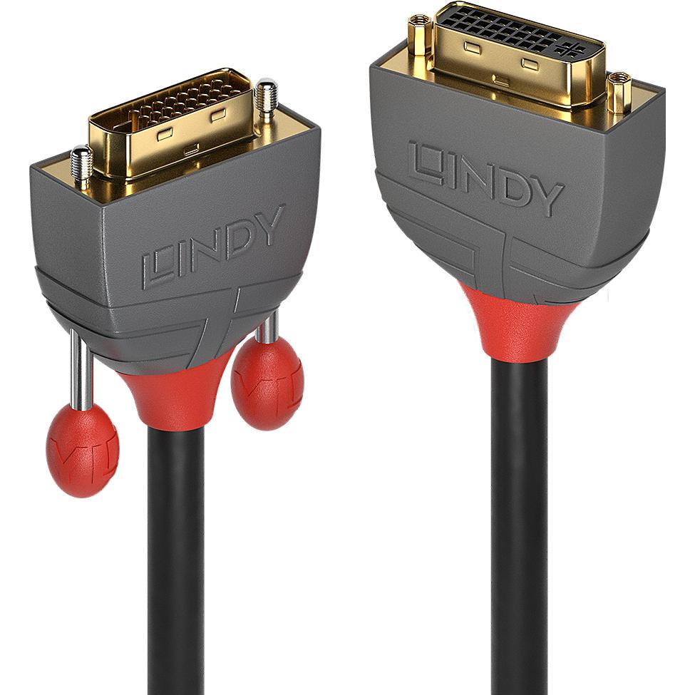 Lindy Dvi — Dvi (2 m), Cavo video, Grigio