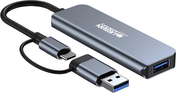 Actual product image Urban Factory Mining USB-A/C hub (USB-A, 4 ports)