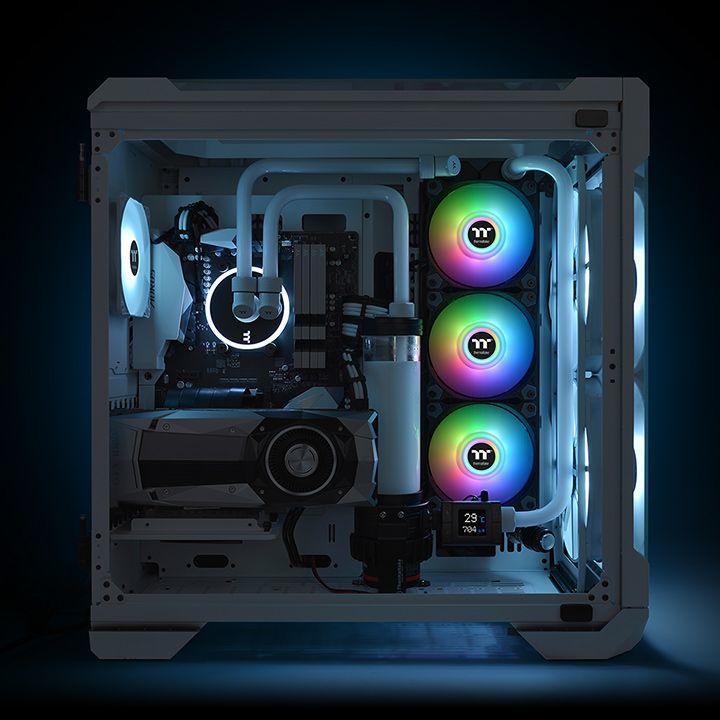 Actual product image Thermaltake Pure Duo 14 ARGB Black (140 mm, 2 x)
