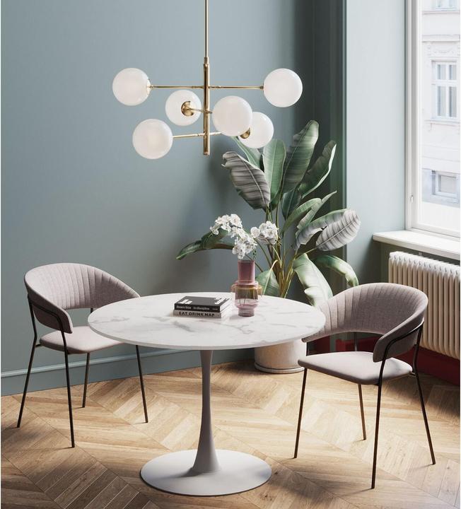 Immagine prodotto Kare Design Tavolo Veneto Marmo Bianco Ø110cm