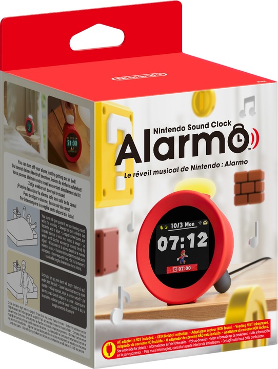 Actual product image Nintendo Alarmo