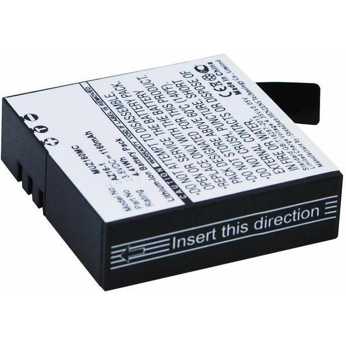 CoreParts Camera Battery for Xiaomi (Akku), Kamera Stromversorgung, Schwarz