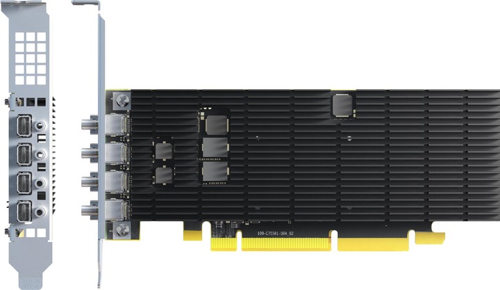 Actual product image Matrox LUMA A310, 4 GB, GDDR6, PCI Express x16 4.0 (4 GB)