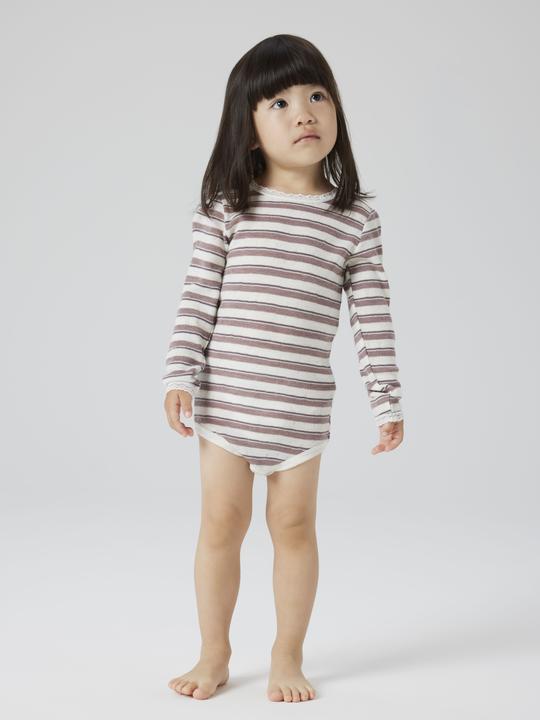 Actual product image Name it Nmfwang Wool Needle Ls Body Noos (104)