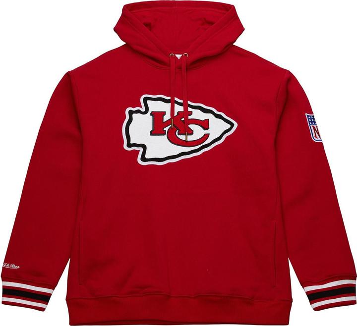 Immagine prodotto Mitchell & Ness Fleece Hoody - STITCH Kansas City Chiefs XXL (XXL)