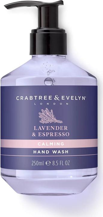 Actual product image Memo Paris Crabtree & Evelyn Lavender & Espresso Calming Hand Wash 8.5 oz (Liquid soap, 250 ml)