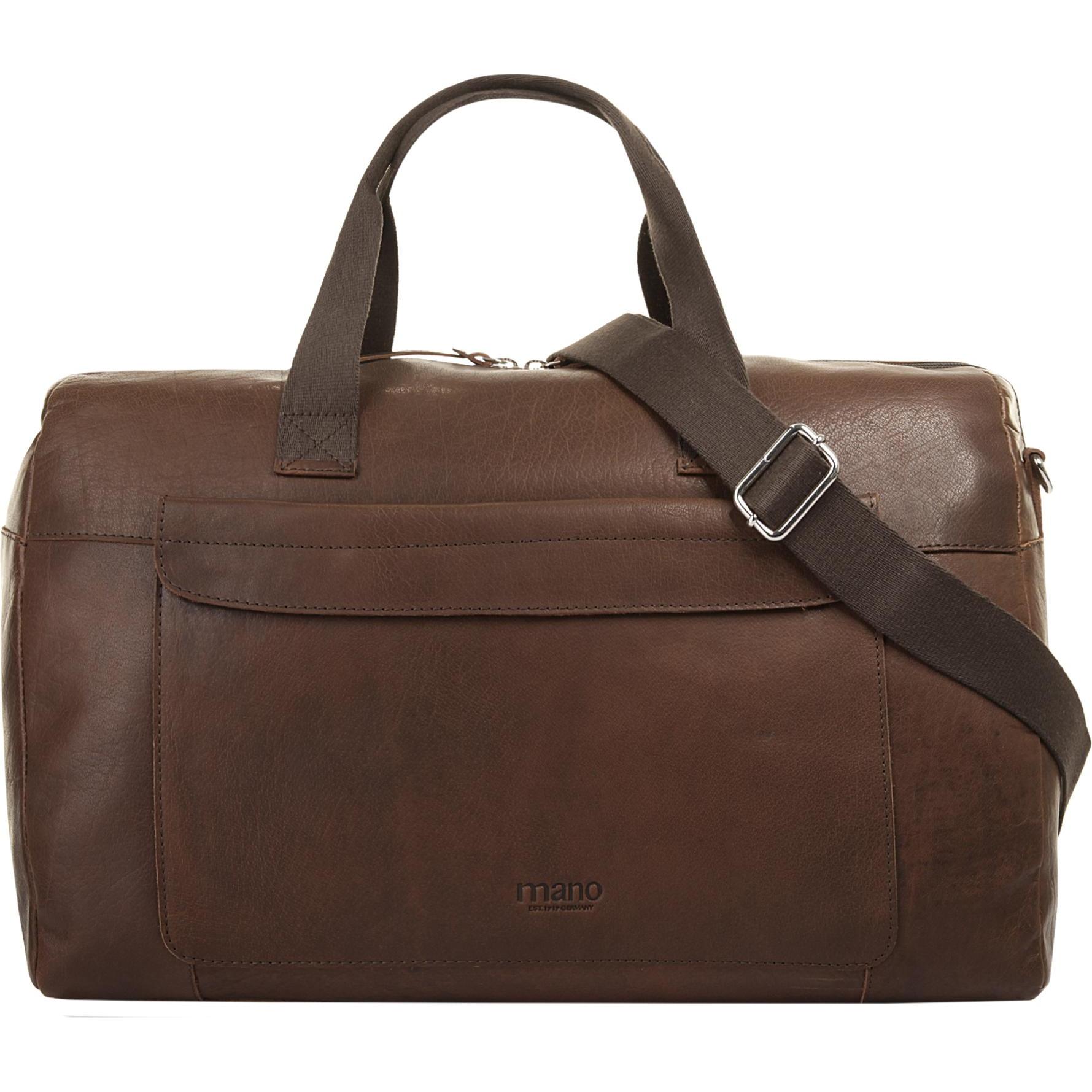 Mano, Tasche, Don Paolo Reisetasche, Braun, (20 l)