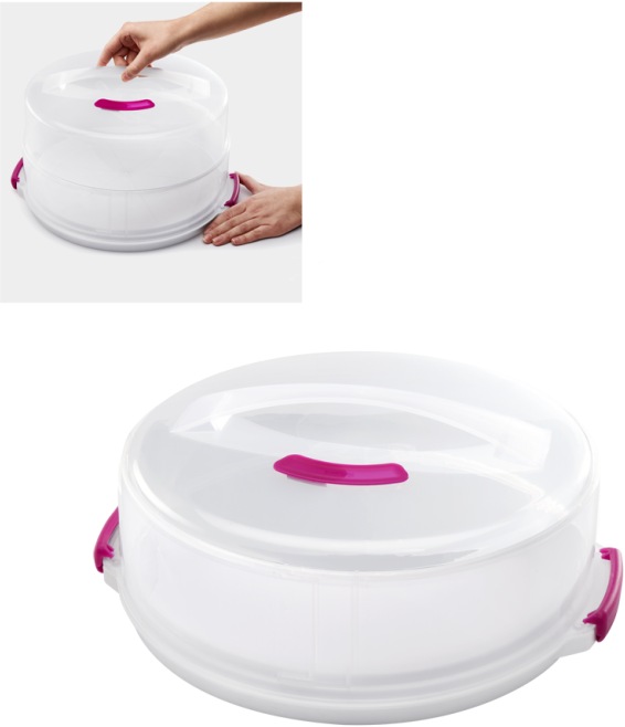 Actual product image Metaltex Cake container