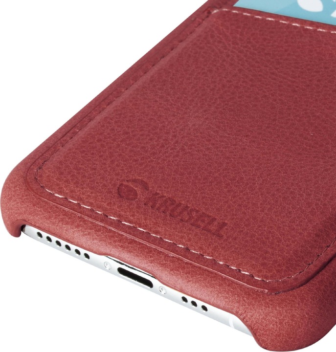 Actual product image Krusell Sunne CardCover Apple iPhone 11 Pro Max vintage red (61795) (Apple iPhone 11 Pro Max)