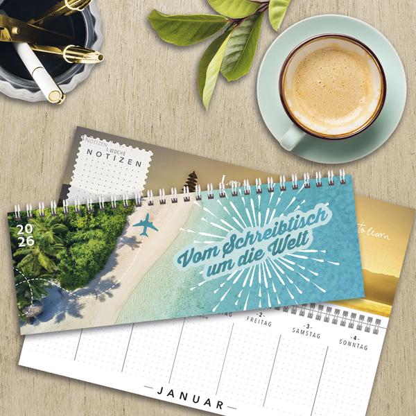 Actual product image Tischquerkalender Vom Schreibtisch um d (Special)