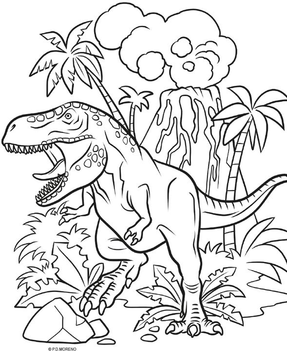 Produktbild Panini Dinosaurs by P.D. Moreno: Dinostarker Sticker- und Malspass