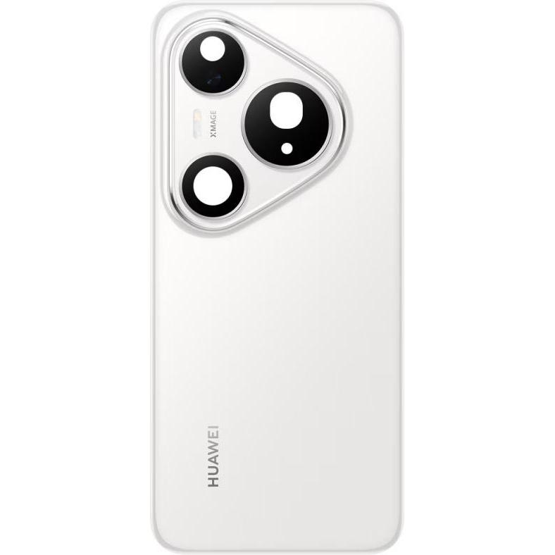 Huawei Akkudeckel fur Pura 80 Pro, Glazed White, Mobilgerät Ersatzteile, Weiss