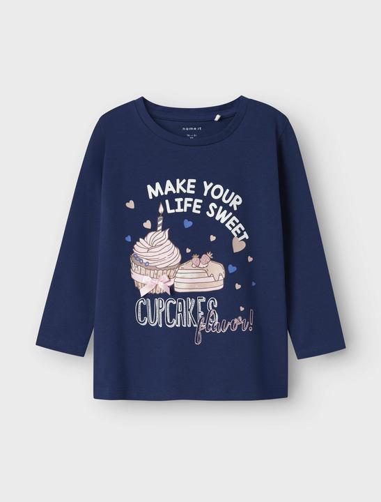 Immagine prodotto Name it Langarmshirt mit Brustdruck (110)