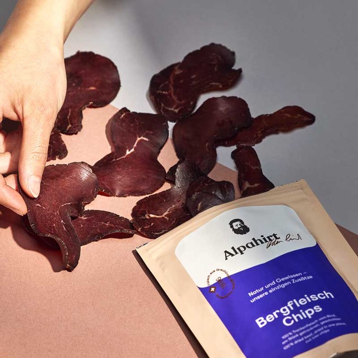 Produktbild Alpahirt Bergfleisch-Chips (100 g)