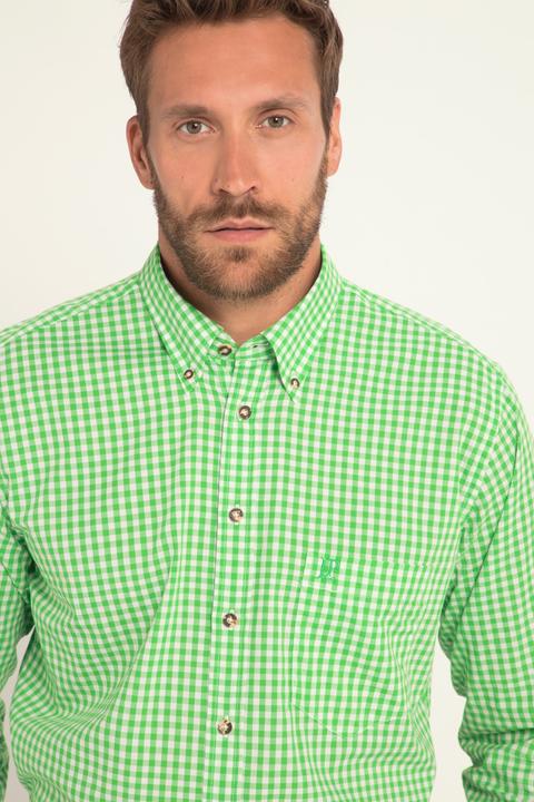 Immagine prodotto JP1880 Karohemd, Tracht, Langarm, Buttondown-Kragen, Modern Fit (3XL)