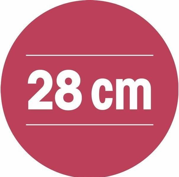 Immagine prodotto Livington Padella in titanio (28 cm, Padella per friggere, Alluminio, Acciaio inossidabile)