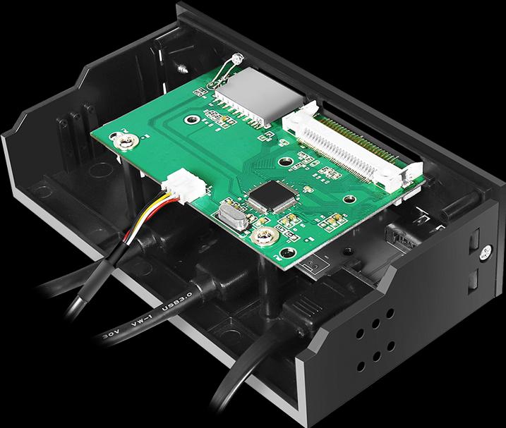 Produktbild LogiLink Multifunktions-Panel (SATA)