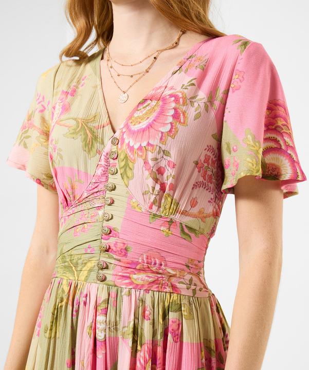 Image du produit Joe Browns Contrasting Floral Patchwork Maxi Dress (44)