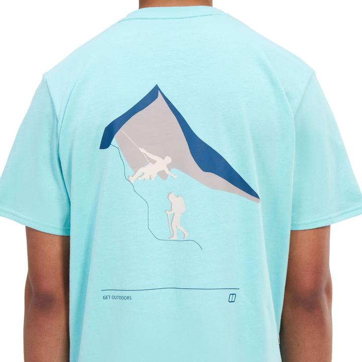 Actual product image Berghaus M Grappled Tee (T-Shirt) (50)