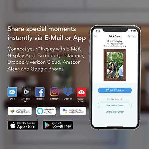Actual product image Nixplay Smart digital photo frame (10.10", 1280 x 800 pixels)
