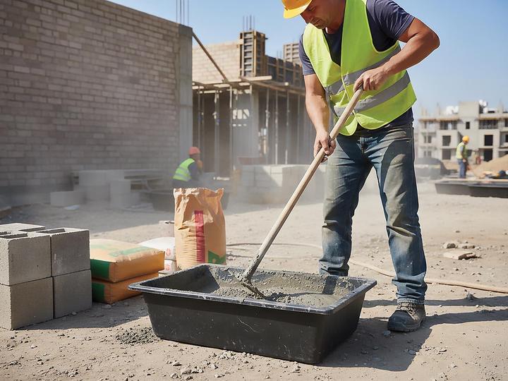 Produktbild Velleman - MÖRTELKÜBEL - 25 l - KUNSTSTOFF