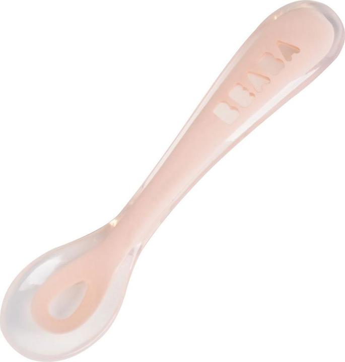 Actual product image Beaba Silicone spoon "light pink