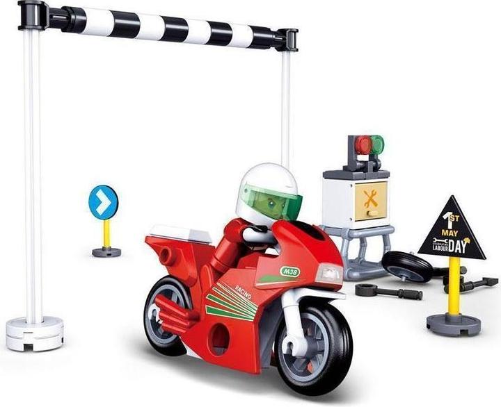 Actual product image Sluban Racing engine