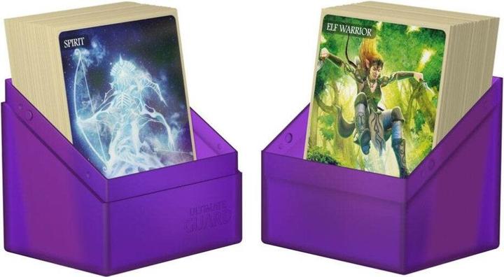 Produktbild Ultimate Guard UGD010687 - Boulder Kartenbox - 80+ Karten, Standardgrösse, amathyst