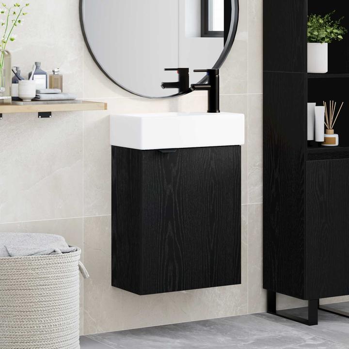 Produktbild vidaXL Badezimmerschrank (45.50 x 22.50 x 84 cm)
