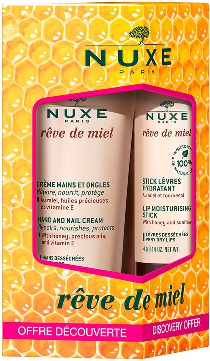 Nuxe Reve de Miel Offre Dévouv Mains & Ongles / Lip (30 ml)