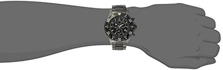 Produktbild Invicta Spezial-Edelstahl-Quarzuhr (Analoguhr, 46 mm)
