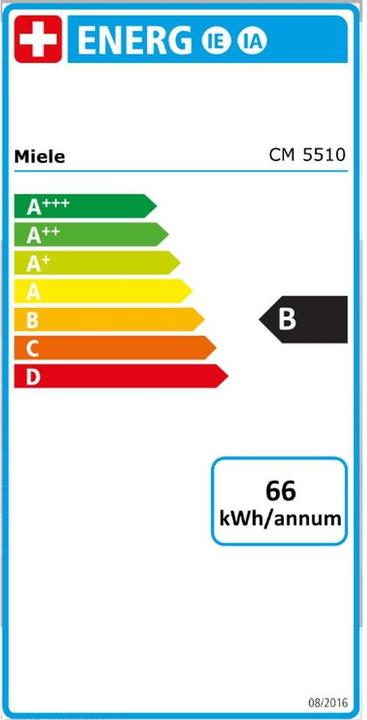 Energie-Label Miele CM 5510 Silence