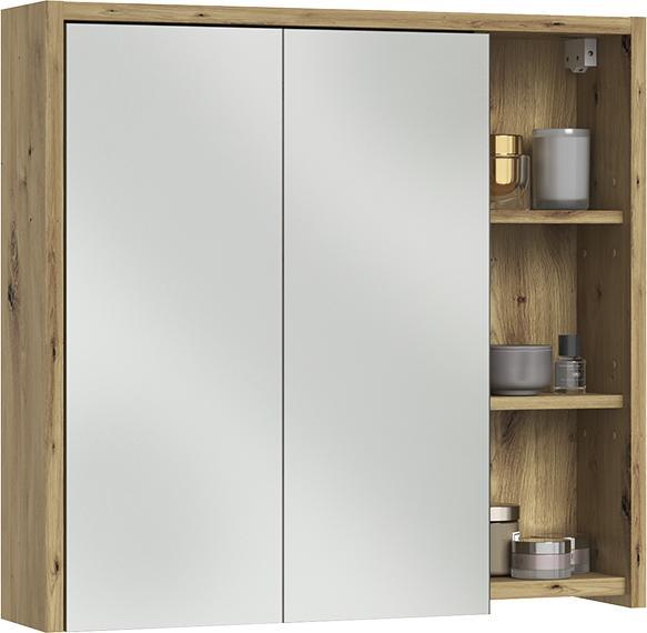 Produktbild Vicco Badspiegelschrank Viola, Cashmere/Artisan-Eiche, 80 x 75 cm (80 x 18 x 75 cm)