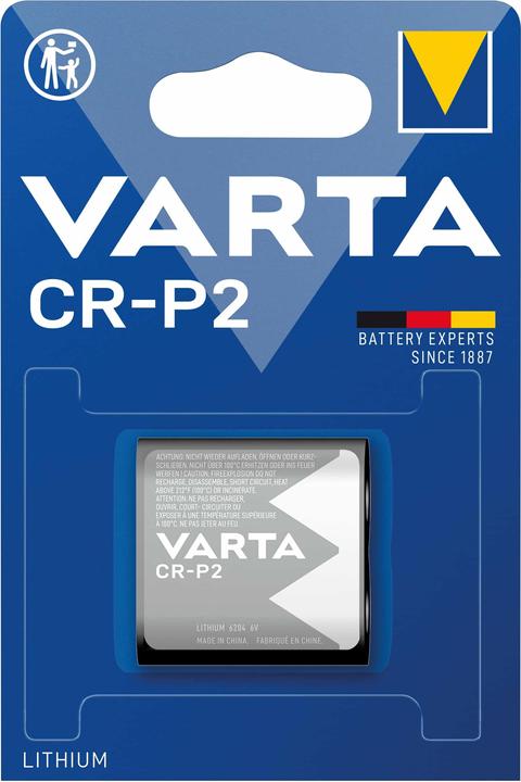 Produktbild Varta Photo Lithium (1 Stk., CRP2, 1450 mAh)