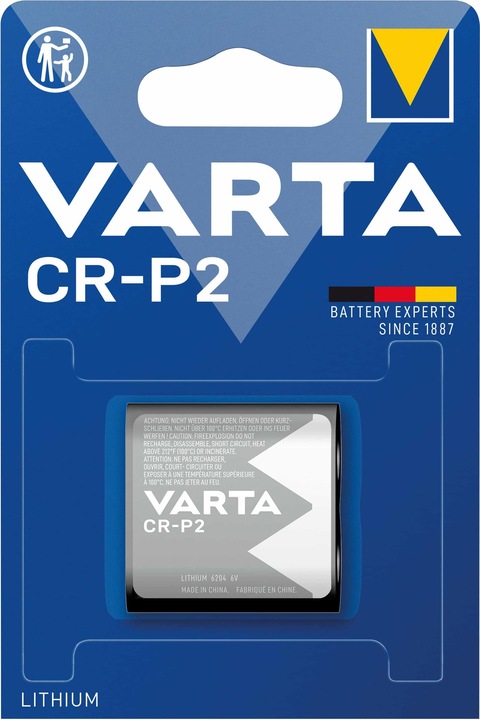 Produktbild Varta Photo Lithium (1 Stk., CRP2, 1450 mAh)
