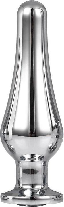 Actual product image Dream Toys Gleaming Love Anal Plug Silver 11 cm