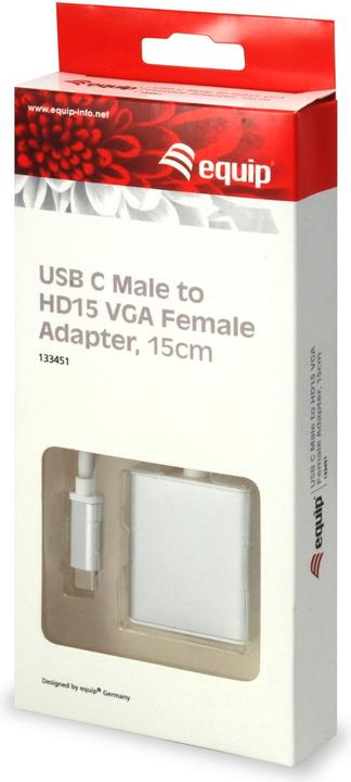Produktbild equip USB Kabel (VGA, 15 cm)