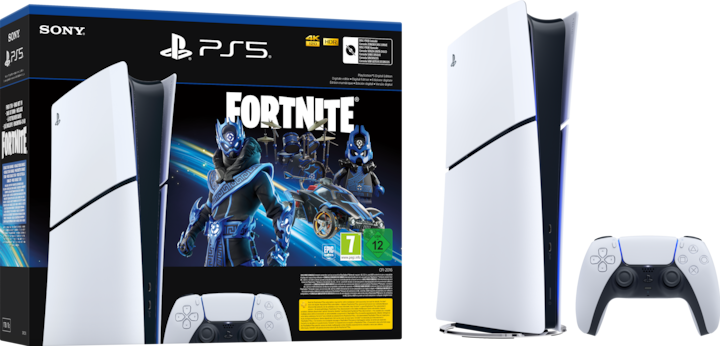 Sony Edizione digitale di PlayStation 5 - Pacchetto Fortnite Cobalt Star
