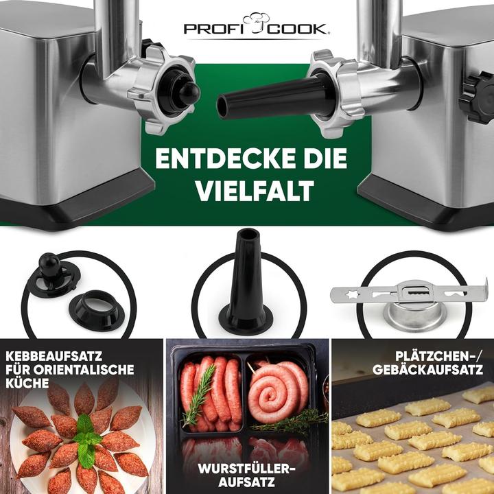 Actual product image Proficook Fleischwolf