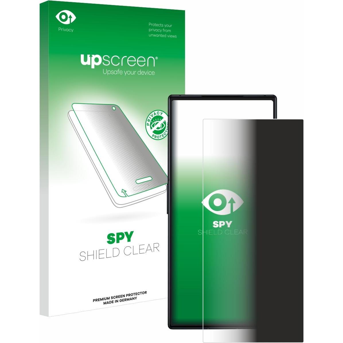upscreen Spy Shield Blickschutzfolie (1 Stück, ZTE Nubia Red Magic 8S Pro), Smartphone Schutzfolie, Transparent