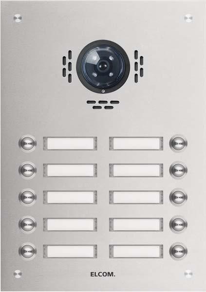 Produktbild Elcom Video-Tuerstation TVG-10/2 ESTA Edelstahl UP