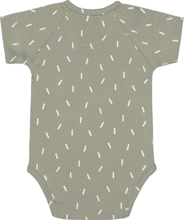 Produktbild Lässig Kurzarm-Body Speckles Olive Gr. 62/68 (62, 68)