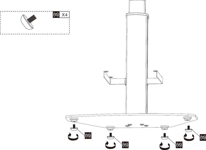 Actual product image Audioraq Home (Universal, 70", 40 kg)