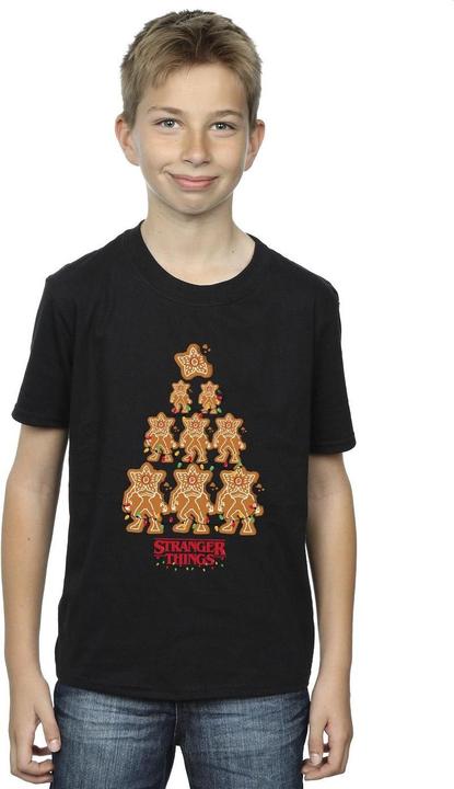Produktbild Netflix Stranger Things Gingerbread TShirt Jungen (152, 158)