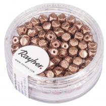 Immagine prodotto Rayher Perline antiche, 4 mm ø, rame, 120 pezzi