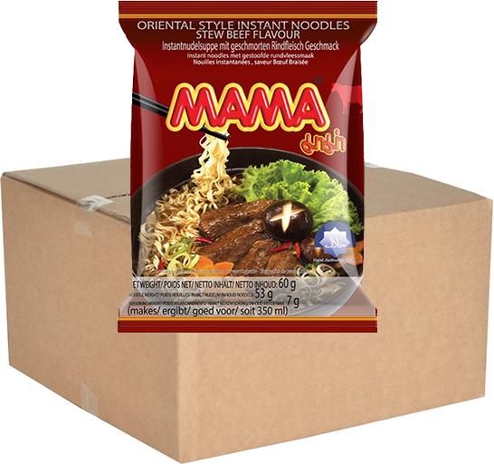 Actual product image Mama Instant Noodles Stew Beef (1800 g)